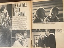 Dick Van Dyke, Two Page Vintage Clipping