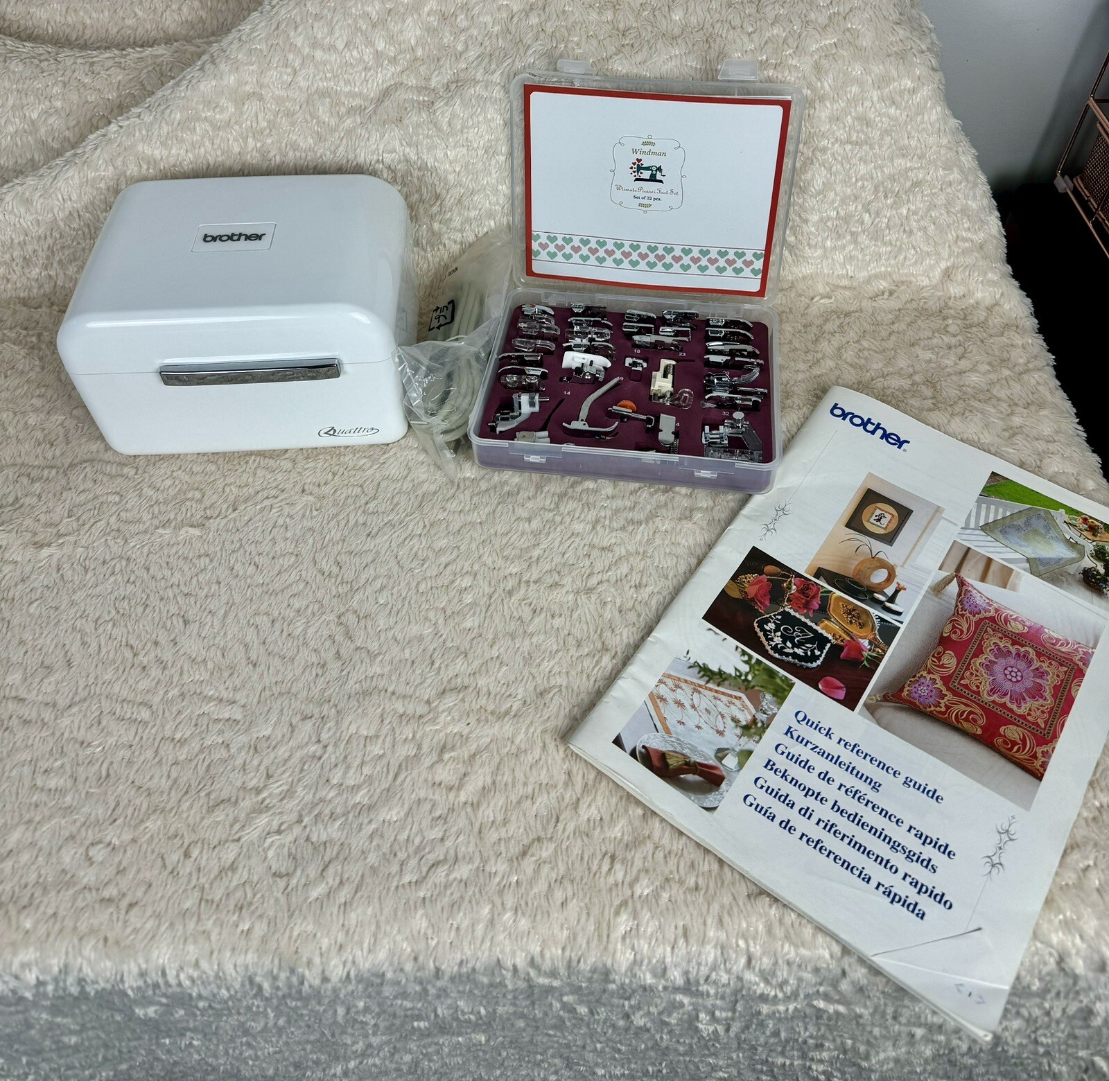 Brother Quattro Innovis 6000D Sewing MachineGood Conditionw/extras