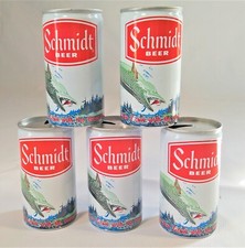 Schmidt Aluminum Pull Tab 12 Oz Cans 5 Pack L...