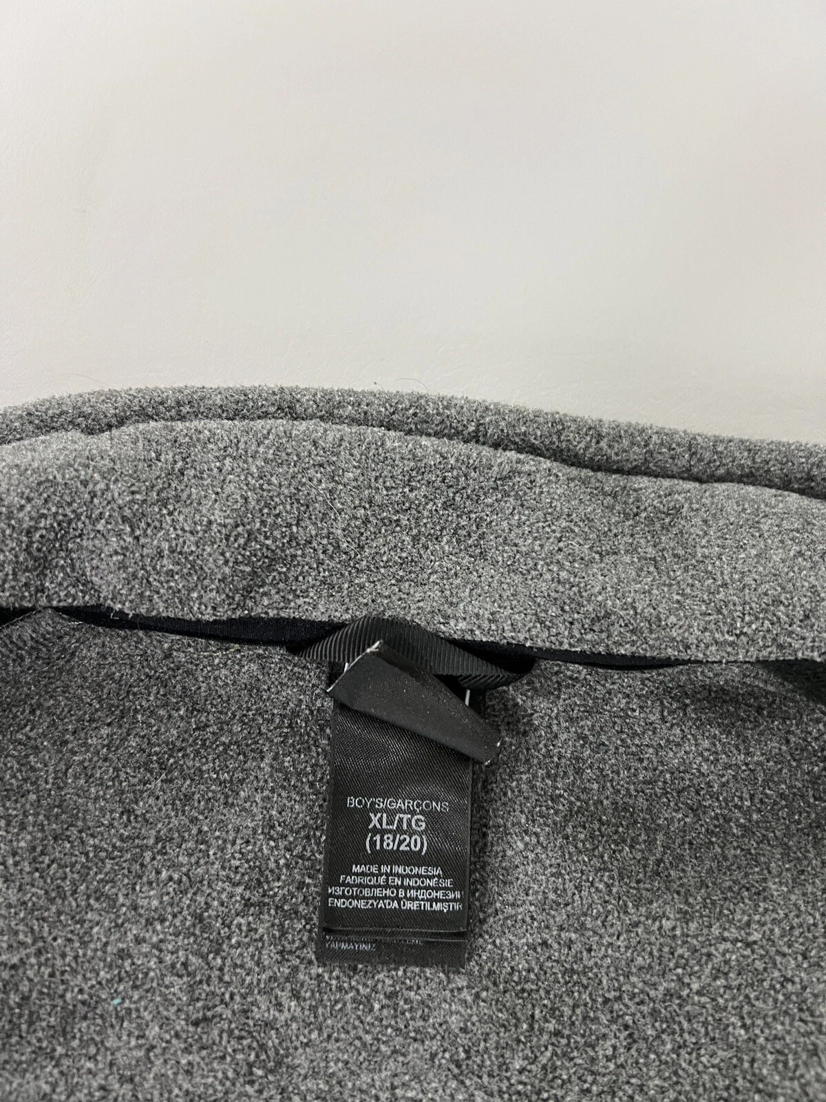 north-face fleece full zip up pockets mock neck tnf jacket