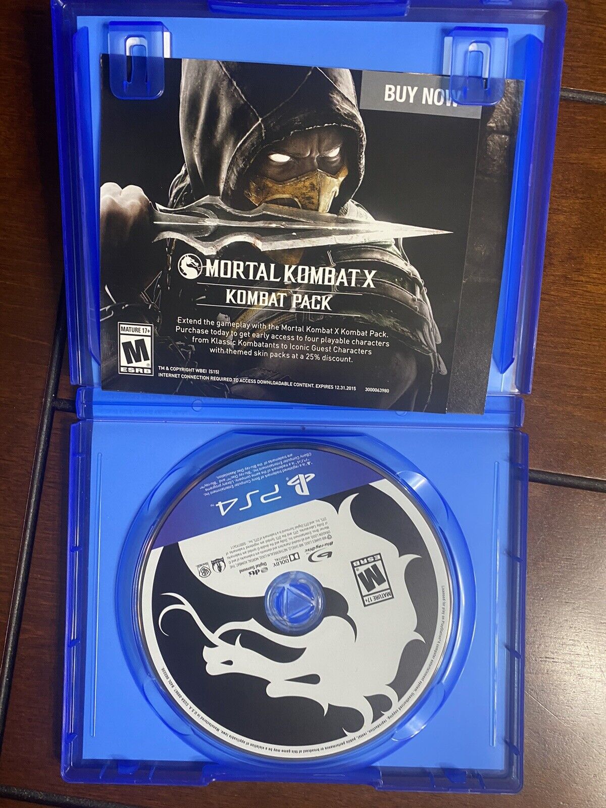 Warner Bros. Mortal Kombat X (PS4) - Pre-Owned