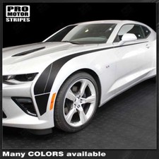 Chevrolet Camaro 2016-2023 Extended Hockey Side Accent Stripes (Choose Color)