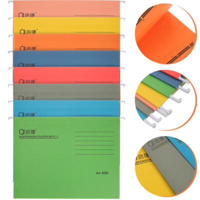 Pack of 8 Durable Safe Nontoxic A4 Sized Suspension Folder Documents Holder