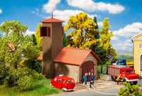 Faller 131383 Fire Station 1:87 H0 Gauge # New In Ovp #