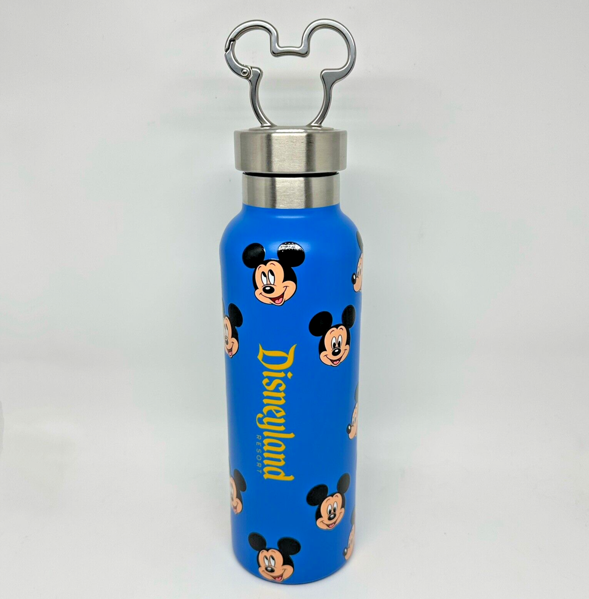 Mickey Mouse Stainless Steel Water Bottle – Disneyland Resort NEW