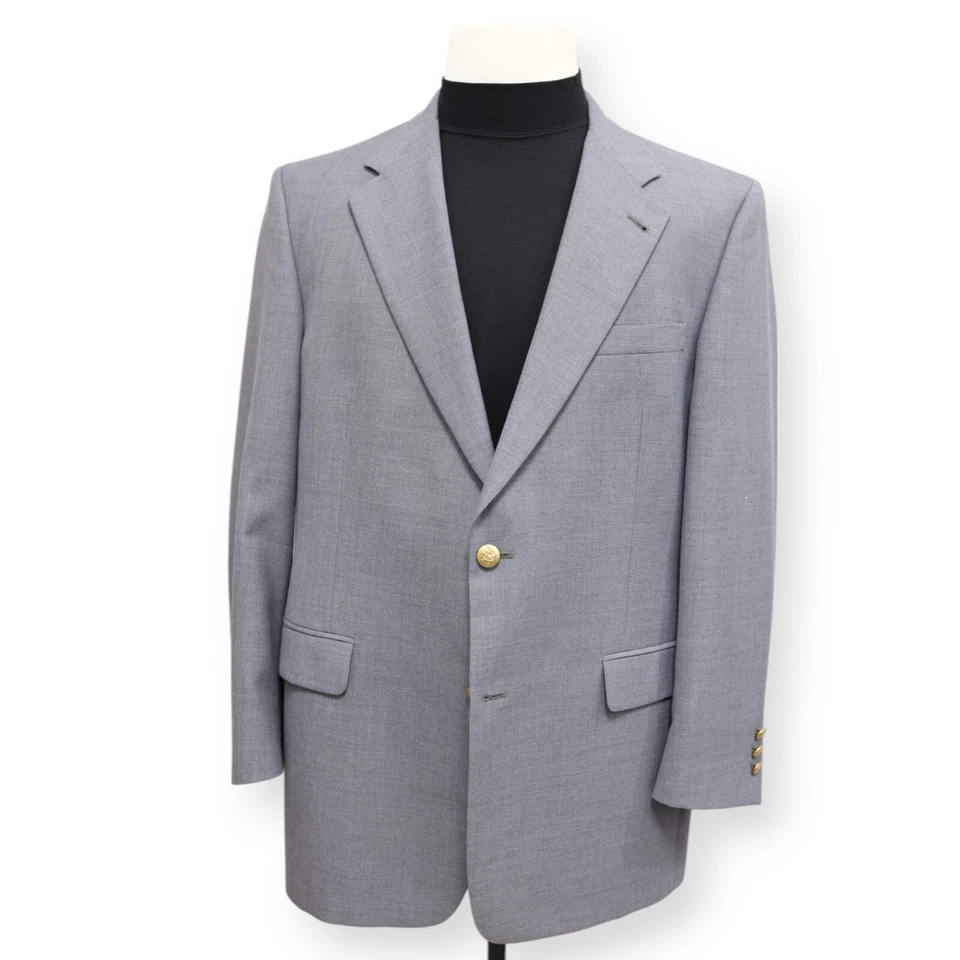 JACK NICKLAUS TORNEO Golf Hombre Gris Deportivo Abrigo Traje Chaqueta Blazer 44 R Foto 2 de 4