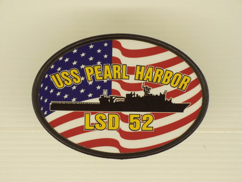 USS PEARL HARBOR LSD 52 Hitch Cover Military USN U S Navy - Bild 4 von 4