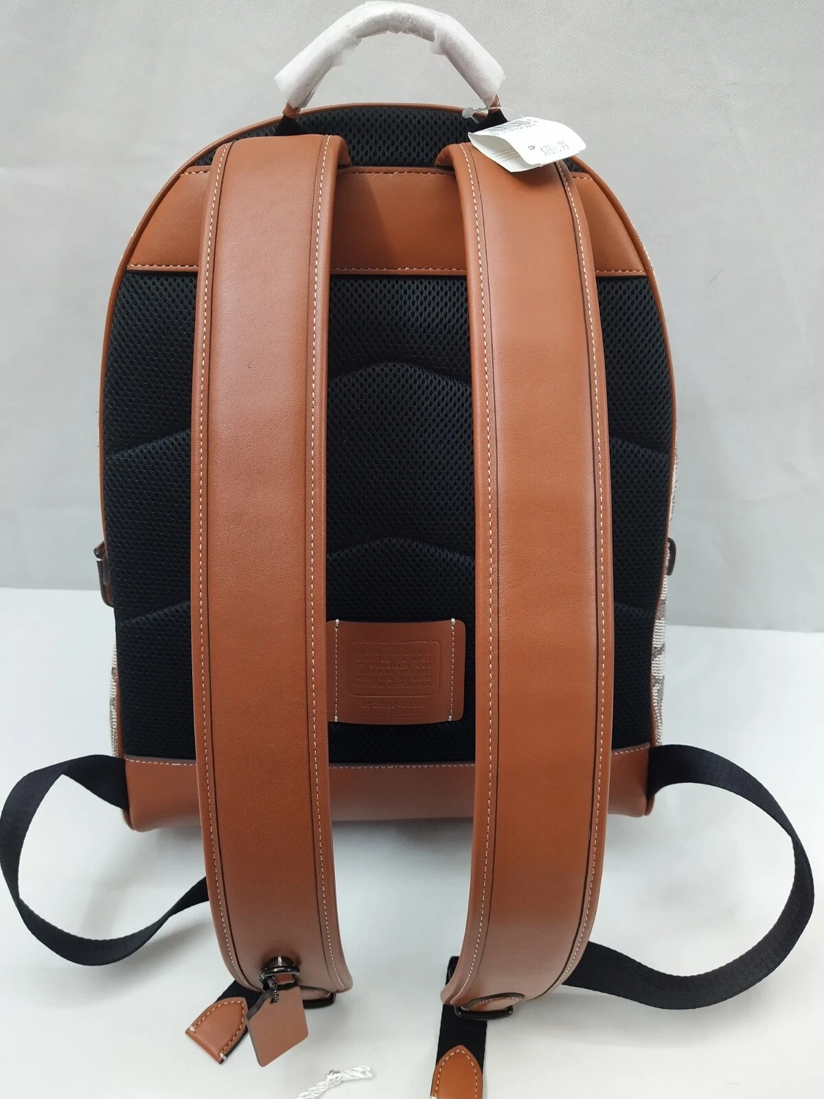 Zaino charter Coach X Tom Wesselmann firmato jacquard tessile