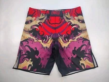 Lafroi Agile MMA Board Shorts Mens Sz L Dragon Graphics Cross Train Martial Arts