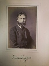 RARE SIGNATURE PEINTRE FRANZ DEFREGGER FOTOS ALBUM19 eme allemagne 