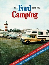 Ford F-100 1973 F-250 F-350 camionetas Bronco Ranchero camping folleto de ventas