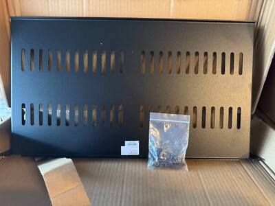StarTech CABSHELFV1U 1U Vented Server Rack Cabinet Shelf - Fixed 10in Deep