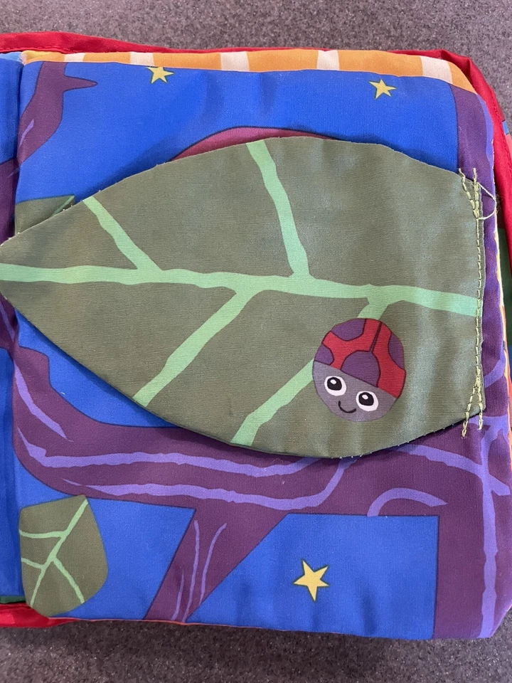 Libro bebé suave. Juguete de peluche Lamaze bebé tela suave libro Peek-A-Boo bosque Foto 4 de 4