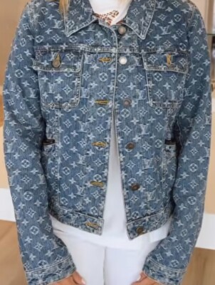 LOUIS VUITTON DENIM LOGO JEANS JACKET SOLD OUT SZ 40 | eBay LOUIS VUITTON DENIM LOGO JEANS JACKET SOLD OUT SZ 40 | eBay