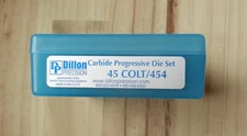 Dillon Precision Progressive 3 Die Set; FACTORY SEALED CARBIDE; 45 Colt; 14405