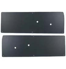 1947-54 Door Panels - Standard - Black - pr for Chevy, GMC Truck