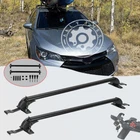 For  Camry 2002-17 Cross Bar Luggage Carrier W/ Lock 44-49" Top Roof Rack