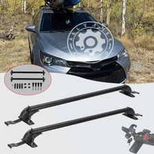 For  Camry 2002-17 Cross Bar Luggage Carrier W/ Lock 44-49" Top Roof Rack