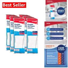 Double Air Foam Insoles - Extra Thick Cushioning for Cool, Dry Comfort - 1 Pair
