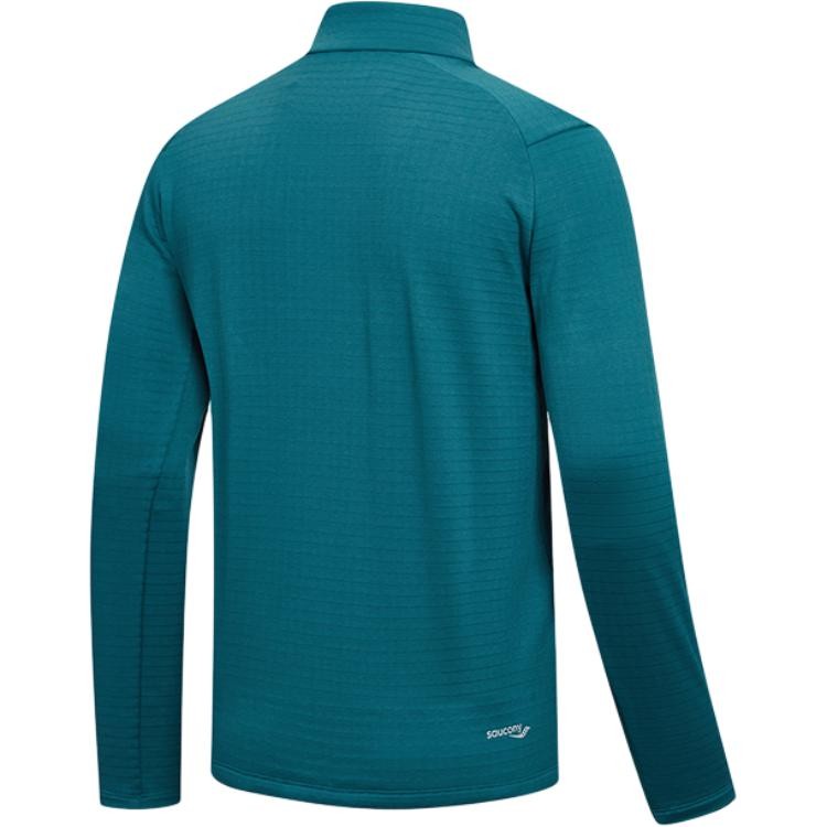 Saucony Project Stand Collar Pullover Long Sleeve T-Shirt thumbnail 2