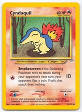 Cyndaquil 61/105 Neo Destiny Unlimited Common Pokemon Card Yukiko Baba LP on eBay