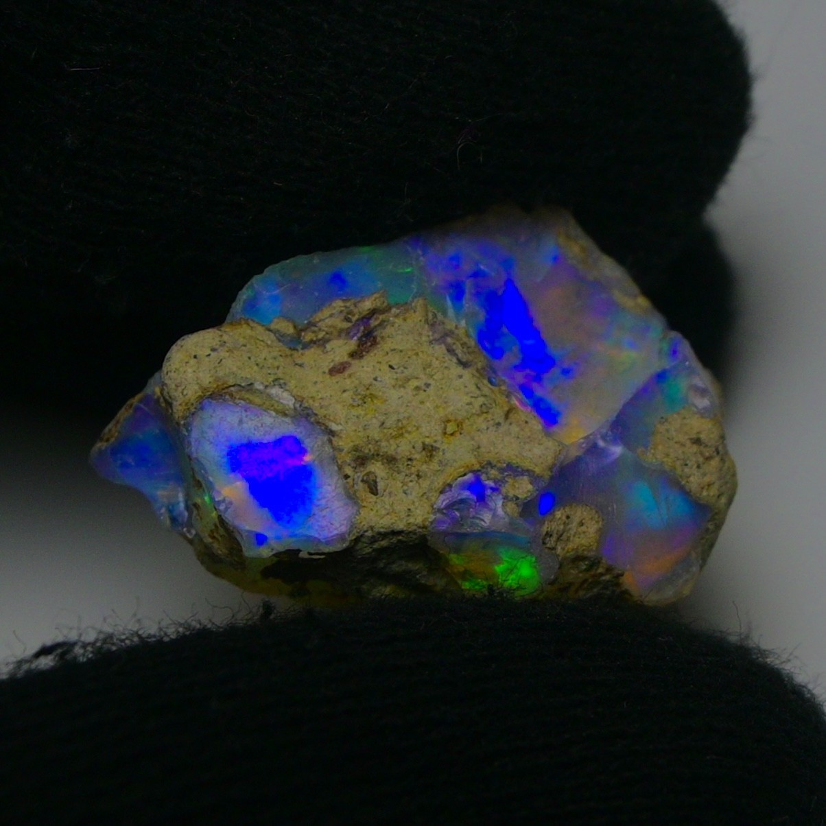 Natural Opal Rough 17.75 Cts Dry Ethiopian Opal Rough, Welo Opal Raw Fire Opal