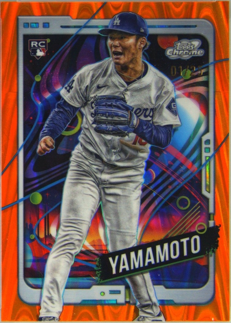 2024 Topps Cosmic Chrome - Yoshinobu Yamamoto #125 for sale | eBay