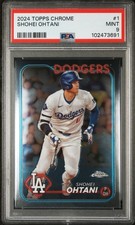 2024 Topps Chrome 🔥SHOHEI OHTANI🔥 PSA 9 🌟 Mint