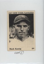 1975 TCMA 1927 New York Yankees Mark Koenig 05k6