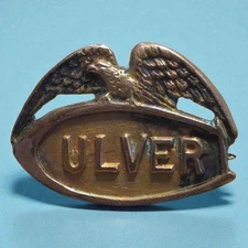 Vintage Culver Military Academy Lapel Pin .75" Eagle Indiana