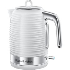 Russell Hobbs Inspire Kettle 1.7L 3000W White Textured Cordless