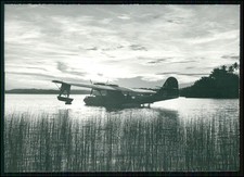 Foto 15x11 - Kogalla Ceylon Qantas Catalina - Flugboot Lagune Flugzeug - 1940er