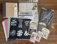 My Mind's Eye, LOST & FOUND Record It SN@P Collection, Journal/Scrap Starter Kit