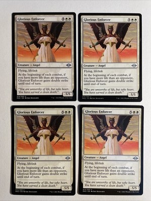 4x Mtg Modern Horizons 2 Glorious Enforcer NM/M Magic The Gathering