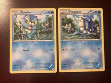 Froakie 23/30 & Frogadier 6/30 Trainer Kit Linking Connected Art Pokémon Card