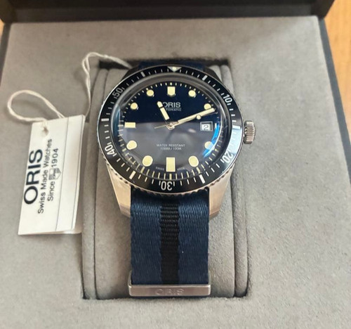 ORIS Divers 65 7720 Date Blue Dial Automatic Men's Watch from JP