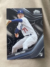 Gavin Stone 2023 Topps Chrome Black #85 “Los Angeles Dodgers”