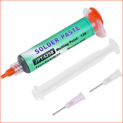 Lötpaste 30g Sn42 Bi58 Niedrige Temperatur 138  Flussmittel für BGA SMT SMD