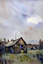 Multi-Color Fine Art Print, Rustic Home Décor, Nature Wall Art, Cabin Artwork, G