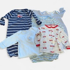 Baby Boy's 5-Piece Clothing Bundle Long Sleeve Size 0-3 Months