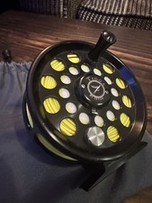 Teton Tioga #8 Weight Fly R eel With Line And Bag Made In USA