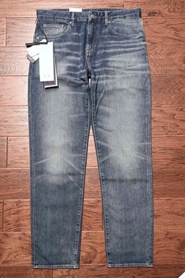 Armani Exchange $170 A|X J13 Men Slim Fit DK Blue Stretch Cotton Jeans 33R
