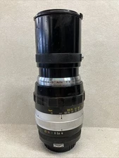 Nippon Kogaku Nikkor- Q Auto 1- 4 f= 200mm JAPAN 2 Caps Mint Condition Lenses