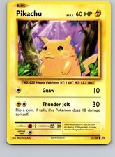 Pikachu 35/108 Common Evolutions Pokemon Lightly Played