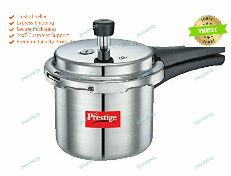 Indian Best Prestige Popular Aluminium Pressure Cooker, 67.6