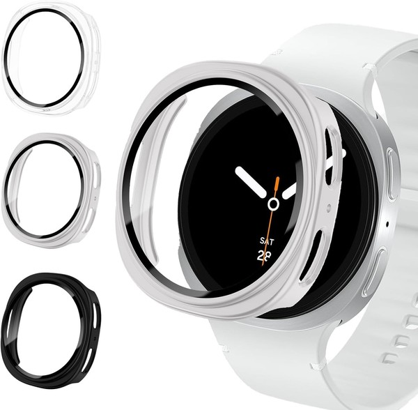SchutzhüLle Displayschutz FüR Samsung Galaxy Watch 8 9 40Mm Kratzfest Hard PC-image