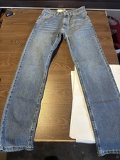 Wrangler Authentics Mens Classic 5-Pocket Relaxed Fit Cotton Jean Size 30x34 NWT