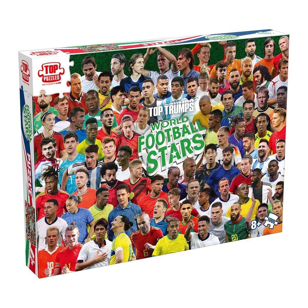 World Football Stars 1000 Piece Jigsaw Puzzle 2026
