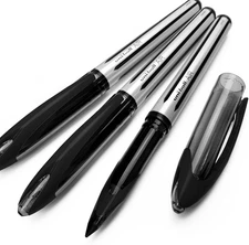 (Free Duty Tax) Uni-Ball AIR - 0.7mm Medium Rollerball - Black - UBA-188-L -