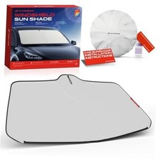 Windshield Sun Shade, Foldable Car Sun Shade with Storage Bag
